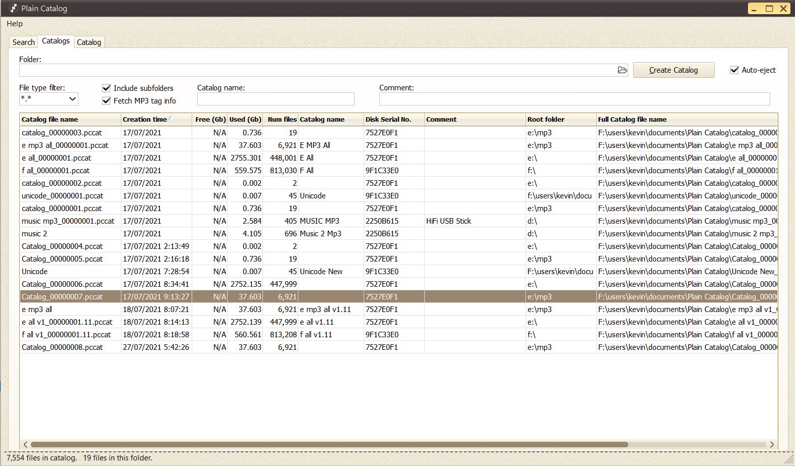Picture of Plain Catalog